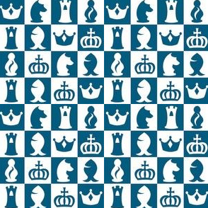 Chess Pets: Small Board Blue