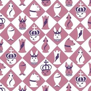 Chess Pets: Medium Board Pink