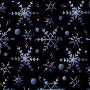 Snowflake Collection - Blue | Christmas holidays winter