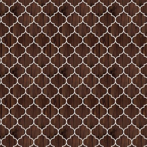 wooden texture with trellis - 6 in