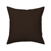 Solid Dark Cocoa Color - From the Official Spoonflower Colormap