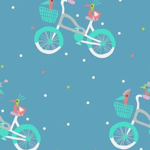 Birdies on Bicycle 