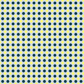 Mini Blue and Yellow Dots