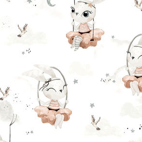 Dream Bunny - wallpaper