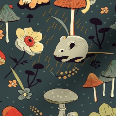 Mushroom fairies