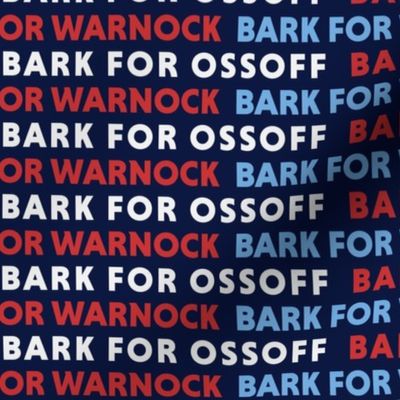 Bark For Ossoff Warnock 