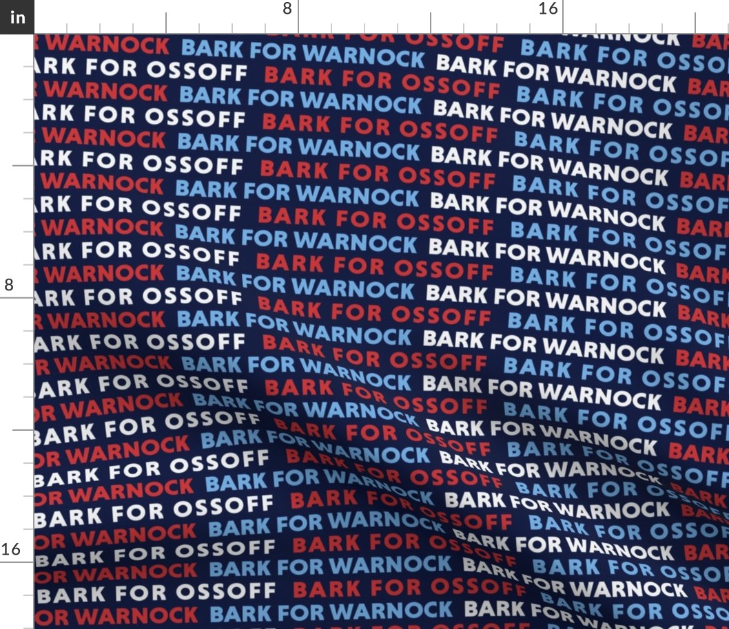 Bark For Ossoff Warnock 