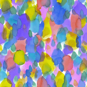 Colour to create abstract watercolour speckles pattern