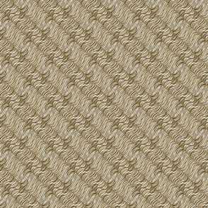 Jungle Pattern | Brown Tropical Leaf Full Print