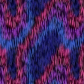 abstract brush pattern, colorful jewel tones, purple, magenta, cobalt blue, dark blue, modern