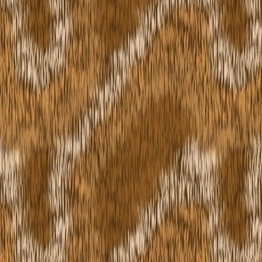 abstract brush pattern, rust, brown, orange, cream, beige, modern, fur-like texture