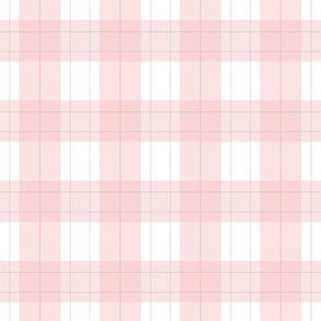 Sweet baby pink plaid