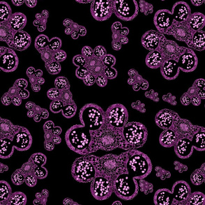 Microscopic Pollen Sacs - Pink