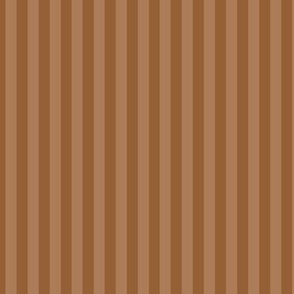 Cinnamon Spice Bengal Stripe Pattern Vertical in Almond Color