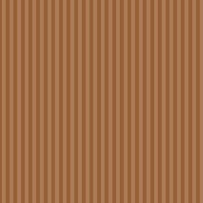 Small Cinnamon Spice Bengal Stripe Pattern Vertical in Almond Color