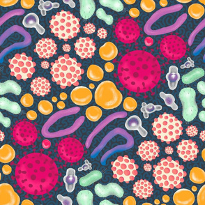 our colorful intestinal microbiome – large