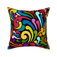    Abstract Waves Pattern, home decor