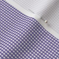 gingham ultra small purple