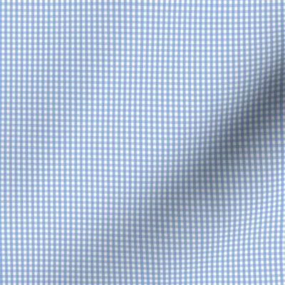 gingham ultra small cornflower blue