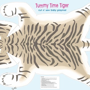 Tummy Time Tiger Playmat