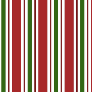 Christmas Stripes Large Vertical
