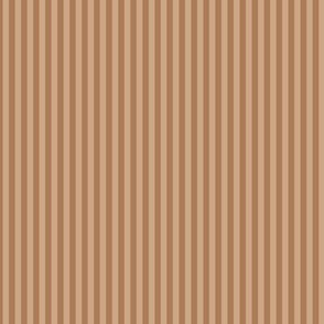 Small Almond Bengal Stripe Pattern Vertical in Hazelnut Color
