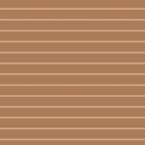 Almond Pin Stripe Pattern Horizontal in Hazelnut Color