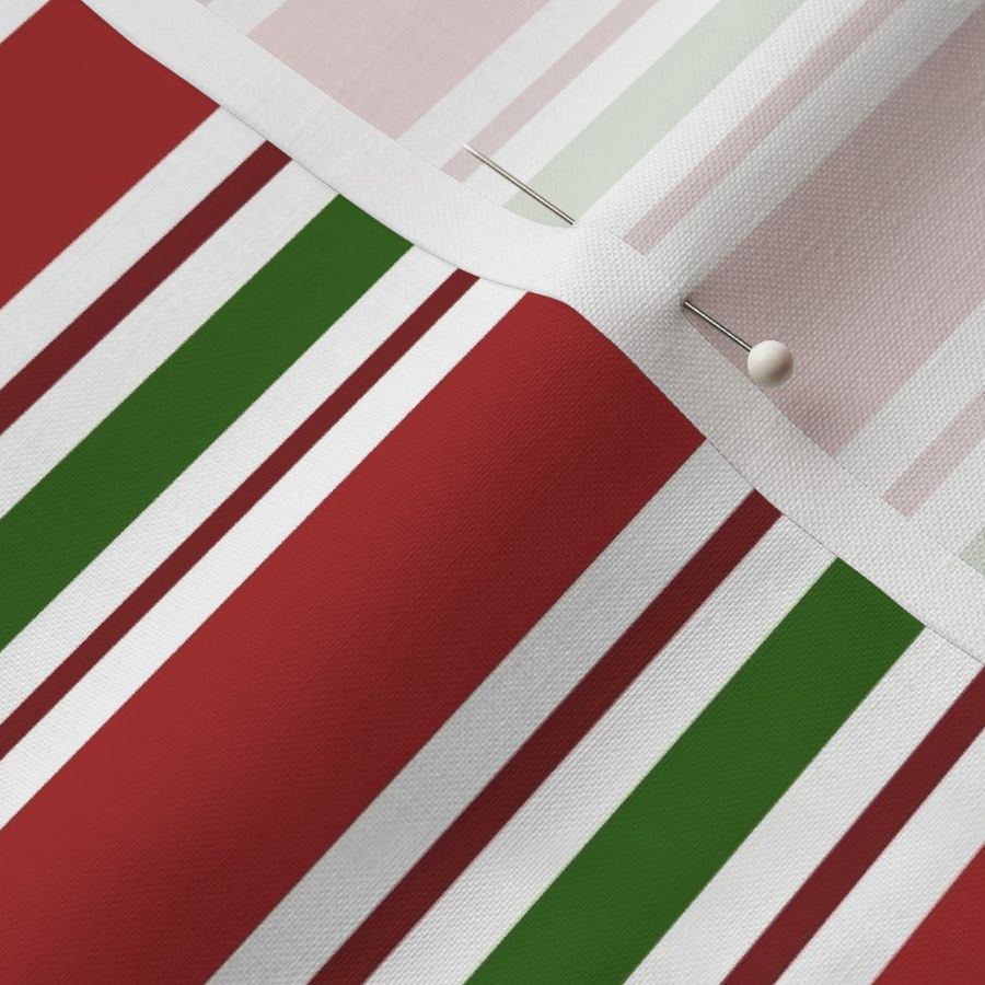 Christmas Stripes Medium Horizontal