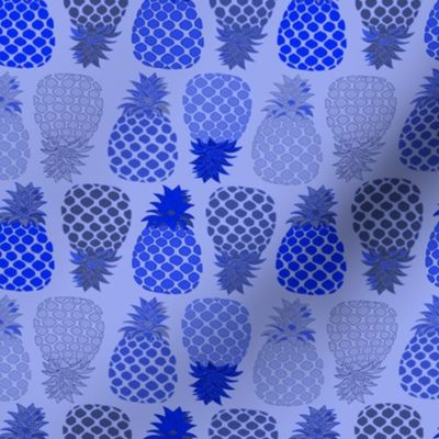 Pinapple - blue - small