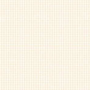 gingham ultra small ivory