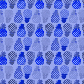 Pineapple - blue - medium