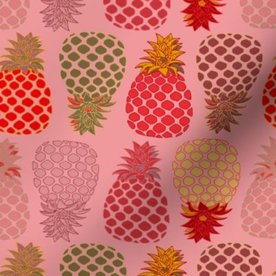 Pineapple - red - medium
