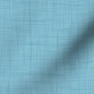 Faux Linen Textured Solid Take Flight Meadow Blue