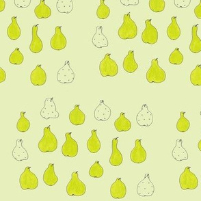 Pears-green ground-