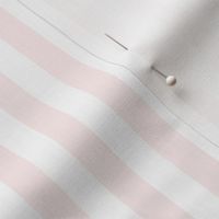 1/2" Light Baby Pink and White Stripes - Vertical - 1/2 Inch / Half In / 1/2 In / 1/2in / 0.5 Inch