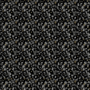 Isolated Cells - Gold on Black