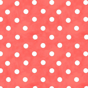 polka dot red and white