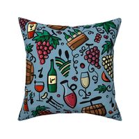  Wine Factory Pattern. Kitchen Decor