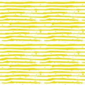 6" Bright Yellow Stripes