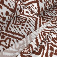 Cognac deco ikat