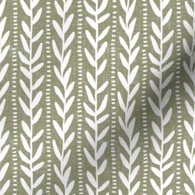 medium scale - climbing vines - light olive