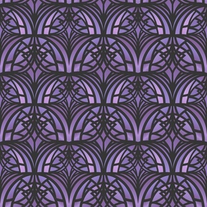 ART DECO VIOLET 6