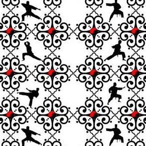 Taekwondo Damask