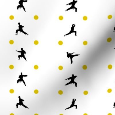 Taekwondo Yellow Dots