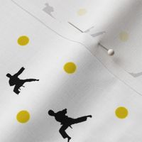 Taekwondo Yellow Dots