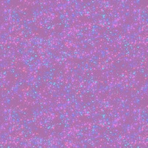 Colorful Paint Splatter Pattern with Pink Purple & Blue Colors