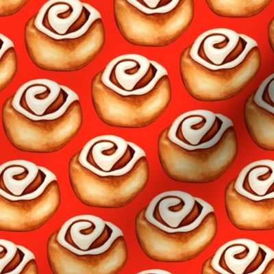 Cinnamon Rolls - Red