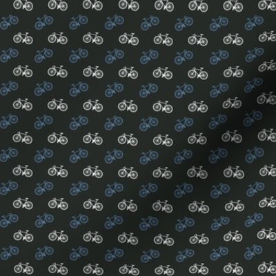 Bicycle Print - Blue - Small