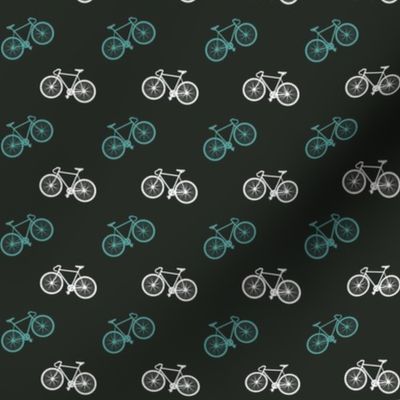 Bicycle Print - Teal