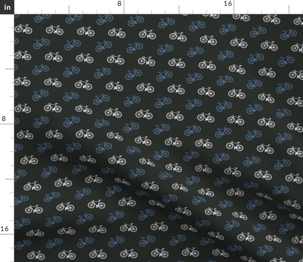 Bicycle Print - Blue